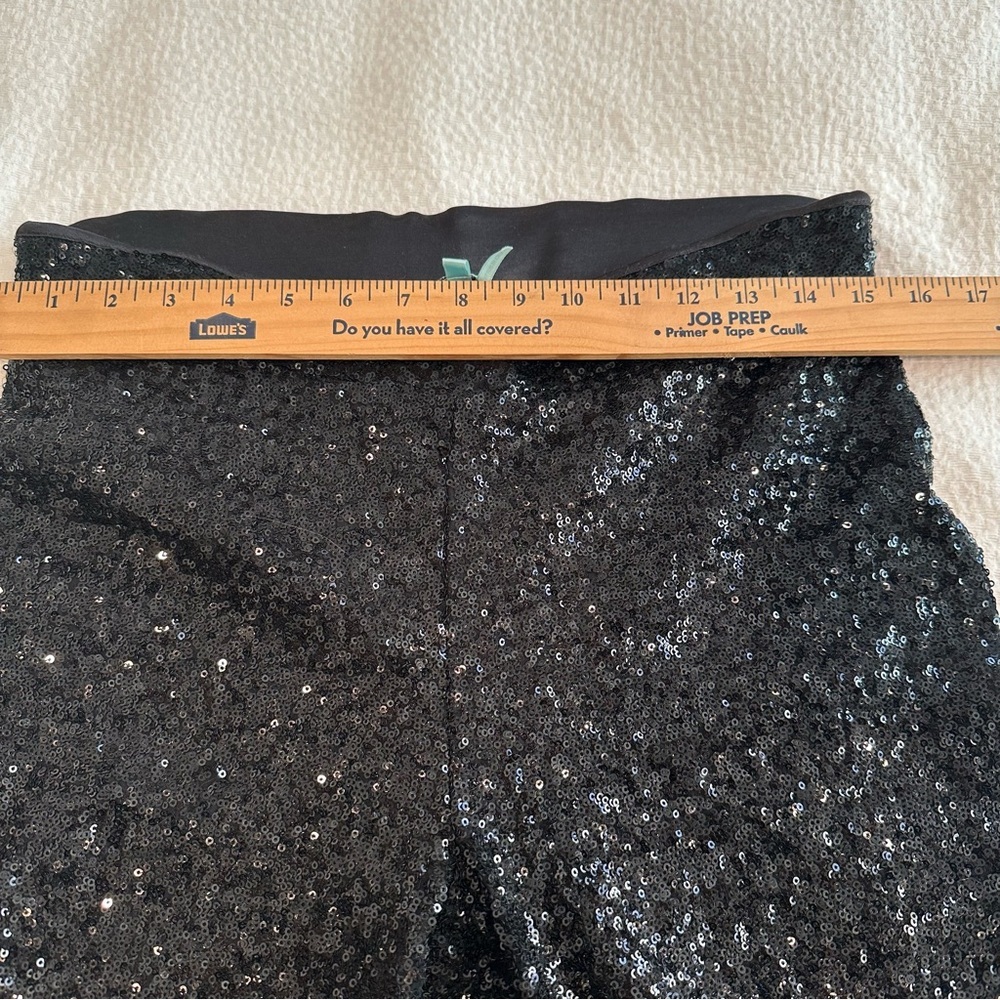 La Cite Black Sequin Pants - Picture 15 of 16